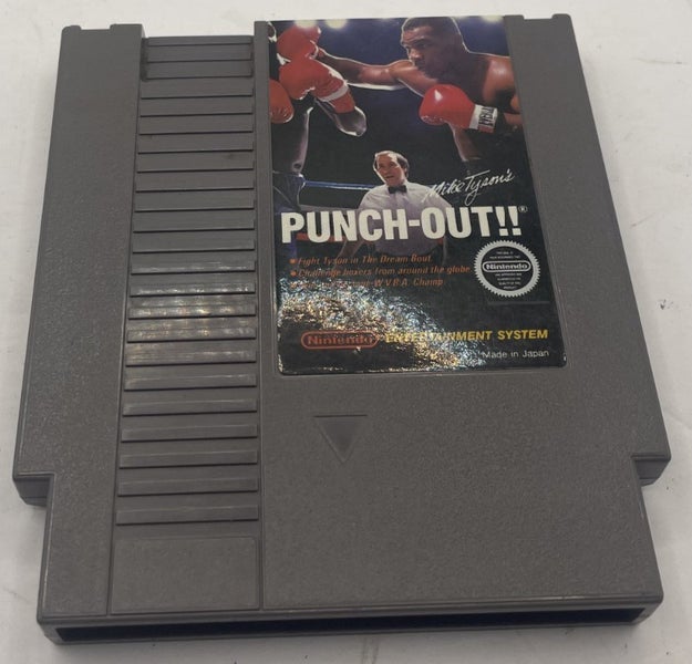 Mike Tyson's Punch-Out!! (NES, 1987) Tested *Very Good*