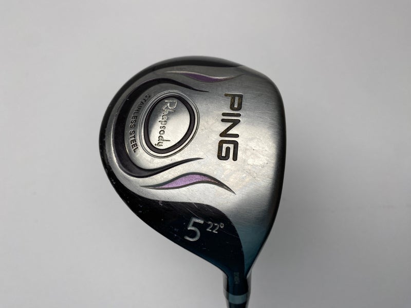Ping Rhapsody 5 Fairway Wood 22* ULT 129 Ultra Light Ladies Graphite Womens RH