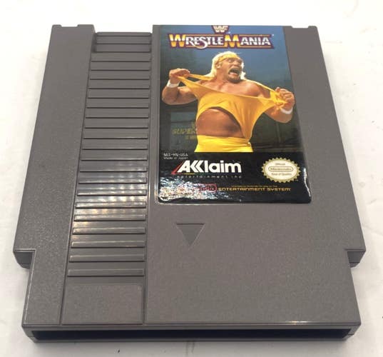 Nintendo WWF Wrestlemania By Acclaim For NES *Good* Tested