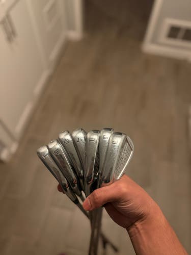 Men's 2018 TaylorMade P760 Irons | KBS Tour C-Taper 130 X | 4-PW |Left Handed |Great Condition Used