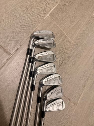 Men's 2018 TaylorMade P760 Irons | KBS Tour C-Taper 130 X | 4-PW |Left Handed |Great Condition Used