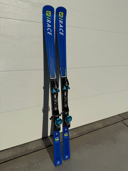 Salomon 170 cm Racing S/Race RUSH GS Skis With Atomic Race Alpine Bindings (New)