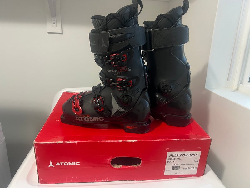 Mondo 26 & 26.5 Men's Atomic All Mountain Hawx Ultra Ski Boots Stiff Flex (Used)