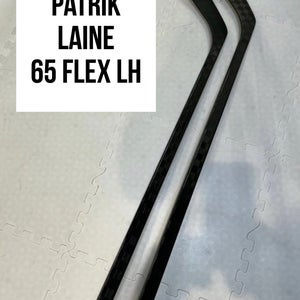 Senior(2x)Left Patrik Laine 65 Flex Toe Pattern ProBlackStock™ Unbranded Pro Stock Hockey Sticks