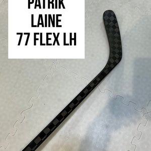 Senior(1x)Left Laine 77 Flex Toe Pattern ProBlackStock™ Unbranded Pro Stock Hockey Sticks