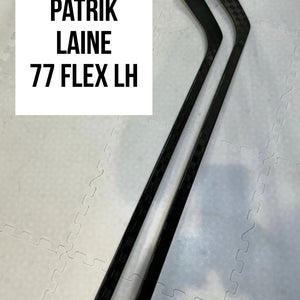 Senior(2x)Left Patrik Laine 77 Flex Toe Pattern ProBlackStock™ Unbranded Pro Stock Hockey Sticks
