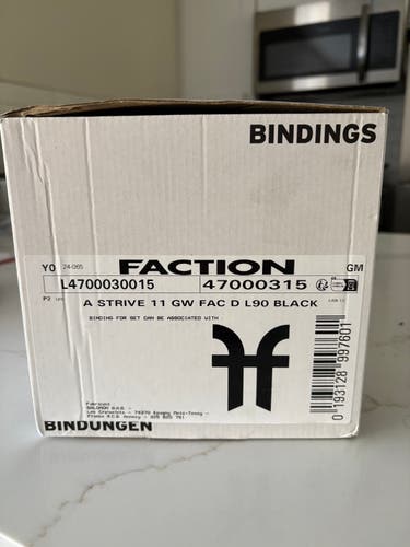 Faction Strive 11GW L90 Bindings
