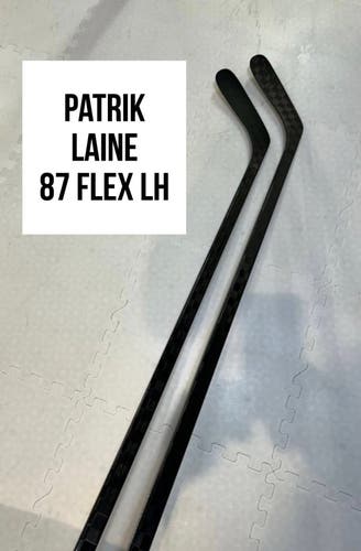 Senior(2x)Left Laine 87 Flex Toe Pattern ProBlackStock™ Unbranded Pro Stock Hockey Sticks