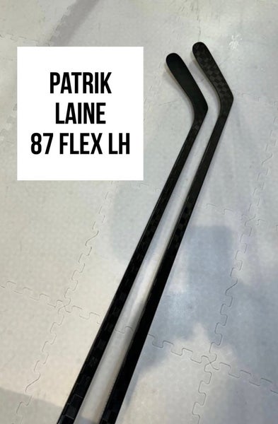Senior(2x)Left Laine 87 Flex Toe Pattern ProBlackStock™ Unbranded Pro Stock Hockey Sticks