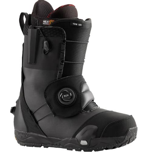 NEW! $620 Burton Ion Step On Snowboard Boots! Size 10.5 Black Top of the Line