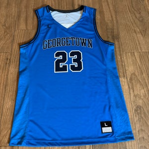 ike Jordan Georgetown Team Flight Basketball jersey men’s L