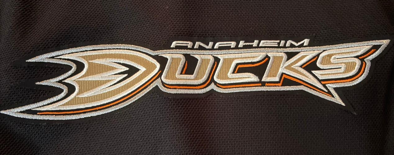 Anaheim Ducks Black XL Men's Reebok Jersey (Used)