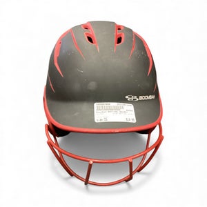 Used BoomBah BATTING HELMET Batting Helmet w/Mask Black One Size 11846-S000097494