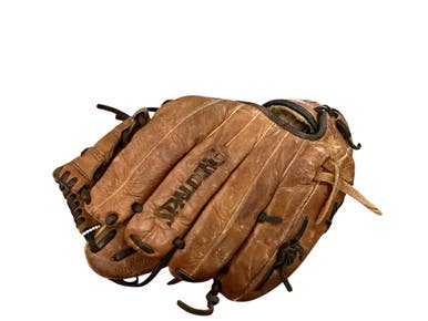 Used Spalding TF9-PL BB/SB Glove RH Throw Brown 11" 11846-S000097408