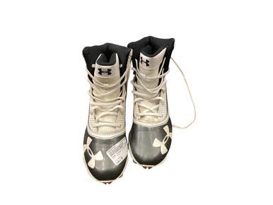 Used Under Armour Jr FB Cleats White Junior 06 11846-S000097687