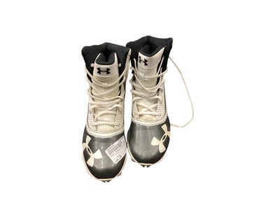 Used Under Armour Jr FB Cleats White Junior 06 11846-S000097687