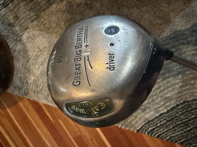 Callaway Great Big Bertha 2 10 Degree Driver Gbb Regular Flex Graphite RH