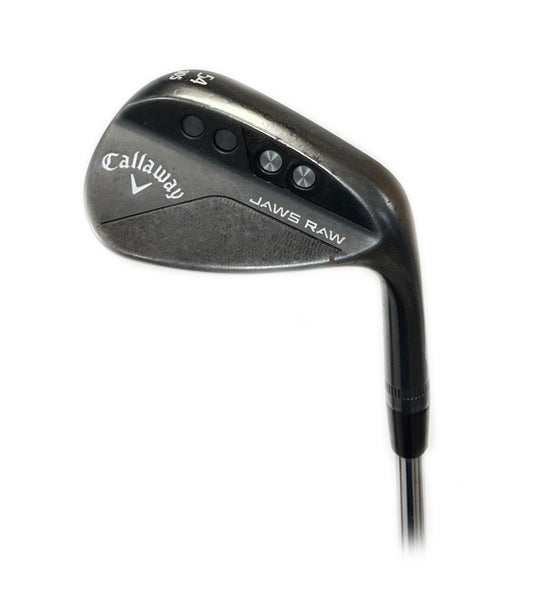 Callaway Jaws Raw Black Plasma 54*/10* S Grind Lob Wedge Steel True Temper Tour