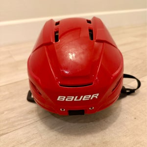 Hockey Player Helmet  - Bauer (Red)