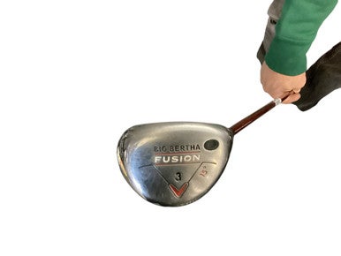 Used Callaway BIG BERTHA FUSION Mens Fairway Wood RH 3 Wood 11846-S000097708