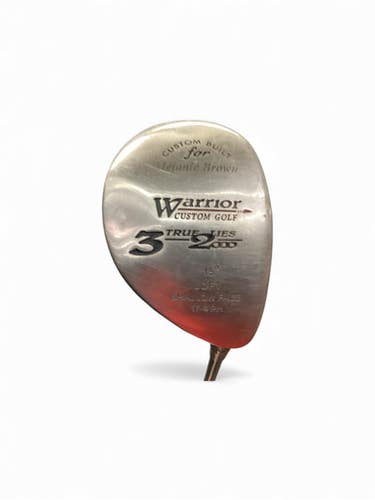 Used Warrior 3 WOOD Mens Fairway Wood RH 3 Wood 11846-S000094688