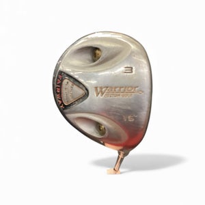 Used Warrior 3 WOOD Mens Fairway Wood RH 3 Wood 11846-S000094689