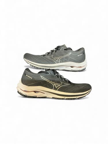 Used Mizuno WAVE INSPIRE 18 Running/X-Train Shoes W Black Senior 9.5 11873-S000228046