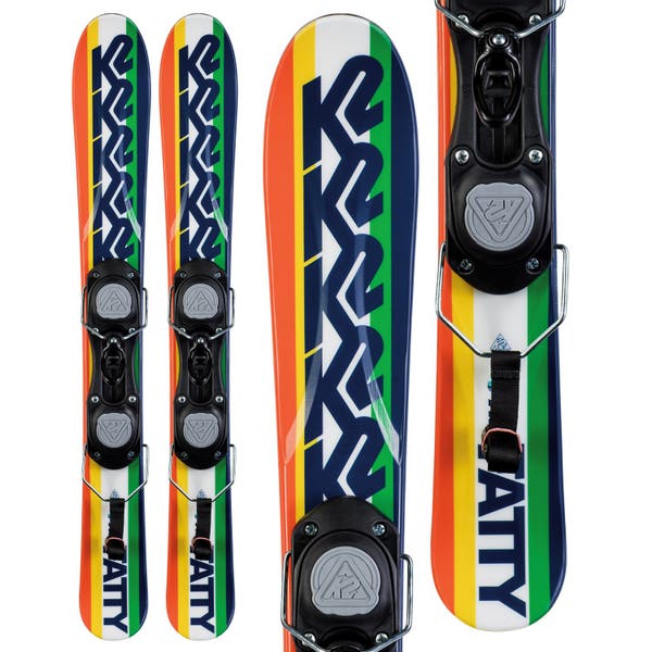 K2 Fatty Ski 88 cm All Mountain Skis With Bindings (New - 2022