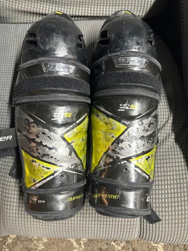 Senior Bauer Supreme 3S 13" Shin Pads (Used)
