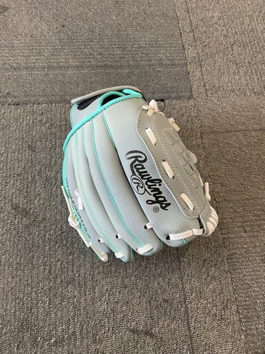 Used Rawlings PLAYERS SERIES BB/SB Glove LH Throw Grey 11" 11614-S000226829