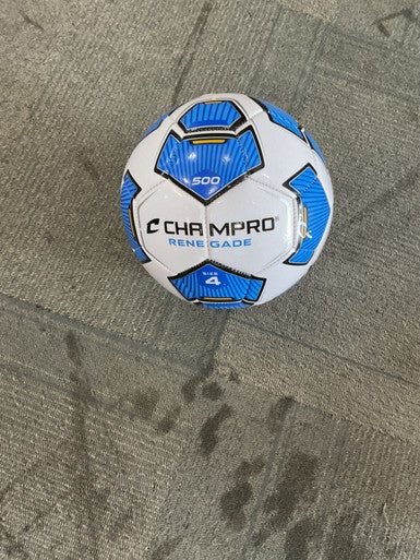 Used Champro RENEGADE 500 All Size Soccer Ball Royal Blue 4 11614-S000226817