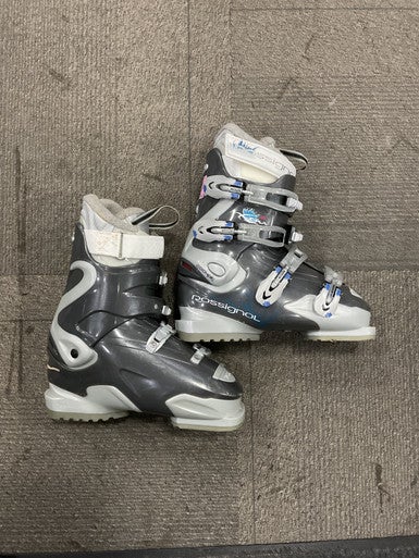 Used Rossignol COCKPIT Womens DH Ski Boot Grey 290 MP - M11 - W12 11614-S000226807