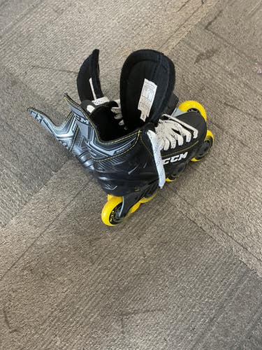 Used CCM 9350 Junior Rec Fitness Skates Black Junior 03 11614-S000226763