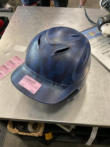 Used Under Armour BATTING HELMET Batting Helmet w/Mask Navy Blue S/M 11614-S000226757