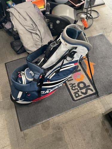 Used Top Flite 7 WAY Mens Stand Bag Navy Blue 11614-S000226756