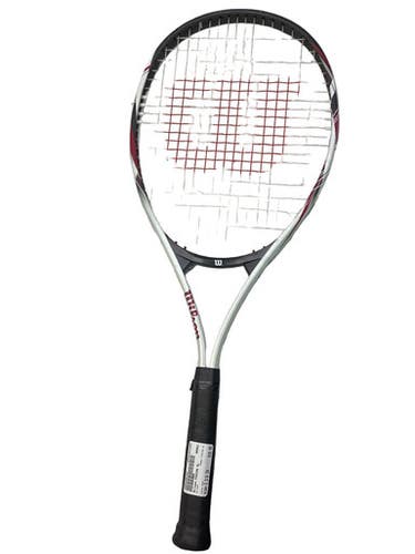 Used Wilson FUSION XL Adult Tennis Racquet Red 3 3/8" 11347-S000260743