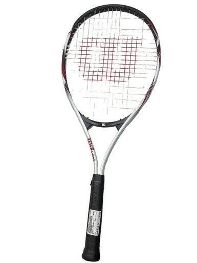 Used Wilson FUSION XL Adult Tennis Racquet Red 3 3/8" 11347-S000260743