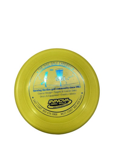 Used Innova THE DISC GOLF EXPERTS MULTI PURPOSE DISC Other Golf Disc Yellow 11347-S000260696