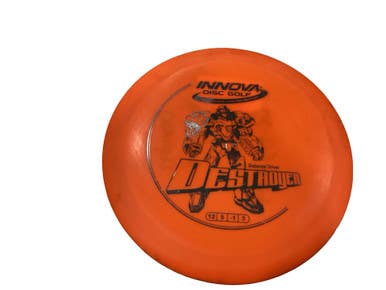 Used Innova DESTROYER Disc Golf Driver Orange 168g 11347-S000260661