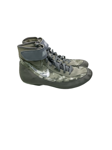 Used Nike Boxing Shoes Grey Senior 8 11347-S000260637