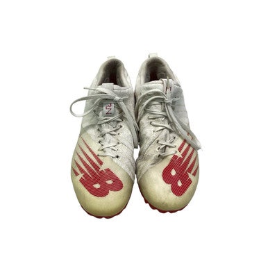 Used New Balance LAX Cleats Mens Red Senior 9 11347-S000260762