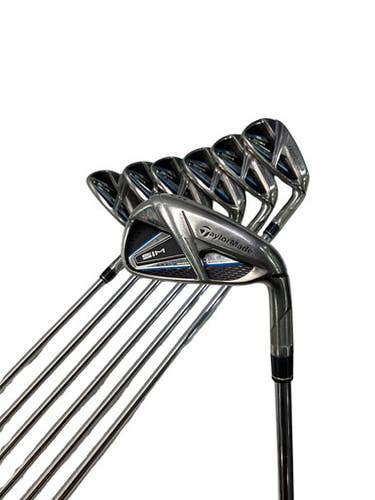 Used Taylormade SIM MAX Mens Iron Set RH 5I-GW/AW 11347-S000260753