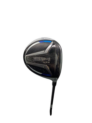 Used Taylormade SIM MAX Mens Fairway Wood RH 3 Wood 11347-S000260751