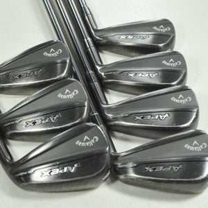 Callaway Apex Ti Fusion 5-PW,AW Iron Set Regular Flex Right MPH Steel # 207463