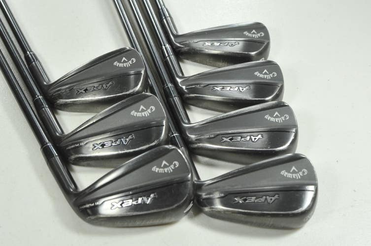 Callaway Apex Ti Fusion 5-PW,AW Iron Set Regular Flex Right MPH Steel # 207463