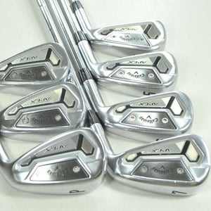 Callaway Apex TCB 21 4-PW Iron Set X-Stiff Flex Right DG X100 Steel # 207467