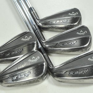 Callaway Apex Ti Fusion 6-PW Iron Set Right Oban CT-115 Stiff Flex Steel #206099
