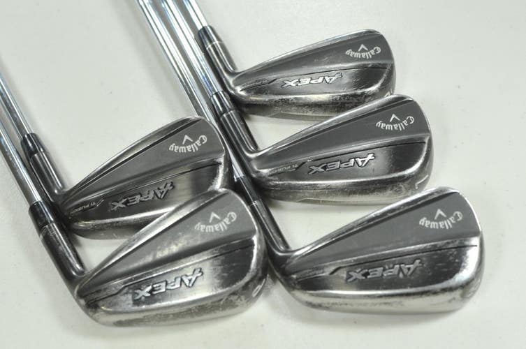 Callaway Apex Ti Fusion 6-PW Iron Set Right Oban CT-115 Stiff Flex Steel #206099