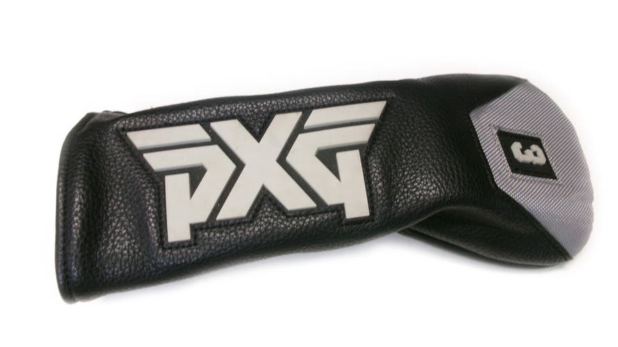 PXG Parsons Xtreme Golf Black/Silver/Grey W/Cart Magnet 3 Wood Headcover