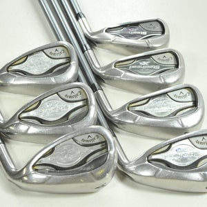 Callaway Steelhead XR 5-PW,AW Iron Set Senior Flex Right F15 55g Steel # 207444